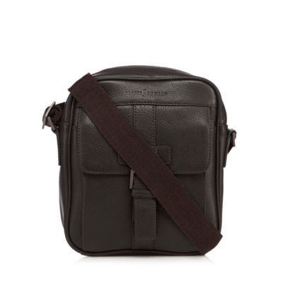 J by Jasper Conran Designer brown buckle detail shoulder bag